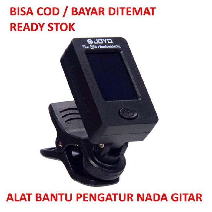 Gambar JOYO Tuner Gitar Rotatable 360 Degree - JT-01 - Black Alat Untuk Membantu Setting Suara Gitar dari iibbuussiillvviiiiii undefined Tokopedia