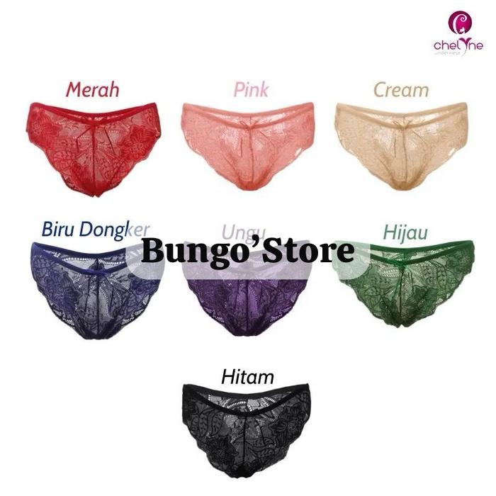Gambar CD Celana Dalam Seksi Wanita Transparan Renda Hitam T-Back Low Waist Open Crotch Gaya Elegan Menggoda - 6 pich, XXL dari Bungo'Store undefined Tokopedia