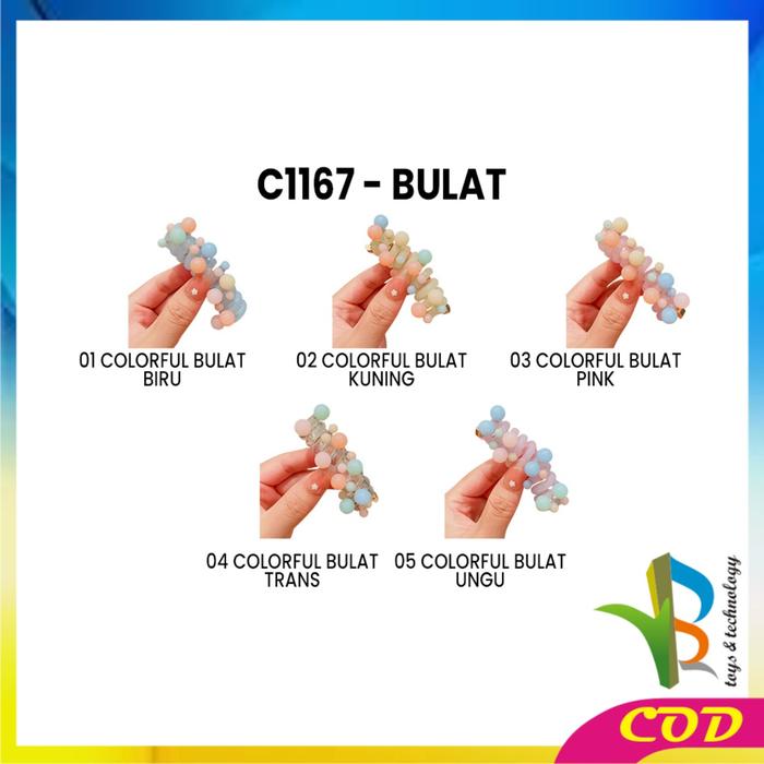 Gambar [COD] RB C1167 Ikat Rambut Bergulir Anak Perempuan Motif Lucu / Karet Ulir Pita Kabel Ikat Rambut Spiral Anak Rainbow - BULAT, 05 dari RB TOYS AND TECHNOLOGY undefined Tokopedia
