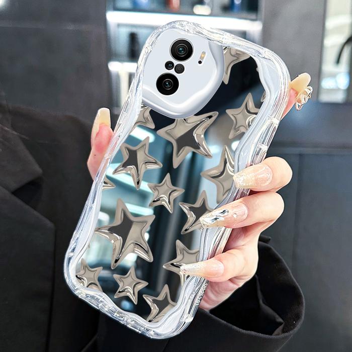 Gambar Casing Hp Untuk Xiaomi 13T Pro Redmi K60 Ultra Case Bintang Kartun Mode Casing ponsel silikon kasing Anti guncangan Cesing Cermin modis Untuk Wanita Softcase Kesing - Gaya2, Xiaomi 13T/13T Pro dari HappyAlice undefined Tokopedia