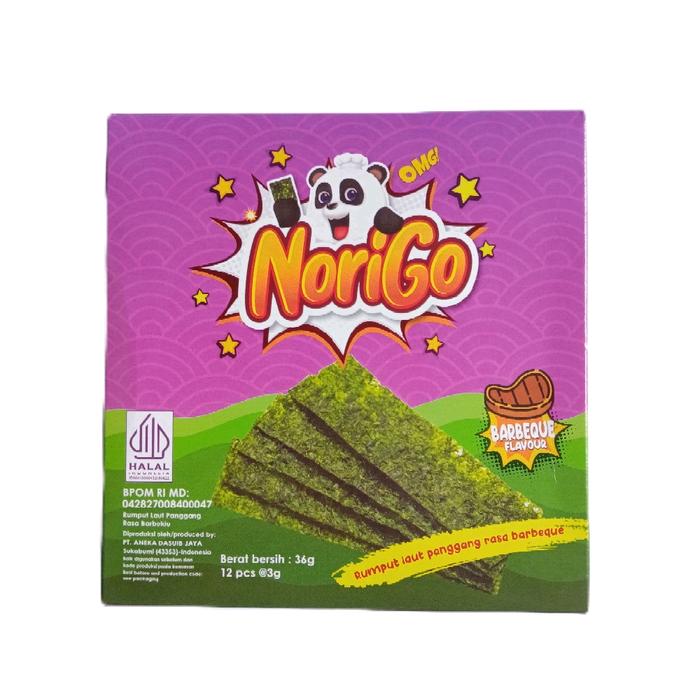 Gambar Cemilan Rumput Laut Norigo - Rasa Original dari Gudang Riyadh undefined 3 Tokopedia