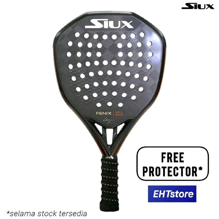 Gambar SIUX FENIX PRO 5 2025 PADEL RACKET - Black Series dari EHTstore undefined Tokopedia