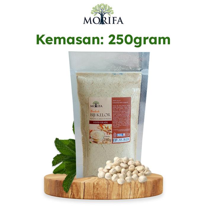 Gambar MORIFA Serbuk Biji Kelor Kupas Organik Bubuk Biji Kelor Superfood Multivitamin Kualitas Export - 250gr dari MORIFA MORINGA Kota Administrasi Jakarta Barat Tokopedia
