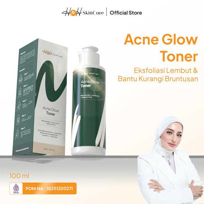 Gambar HNH Skincare - Toner  - Exfoliating Toner Wajah untuk Kulit Berminyak, Berjerawat, dan Kemerahan  Mencerahkan Lactic Acid - Exfolating Toner For Acne Skin  dari H&H Skincare undefined Tokopedia