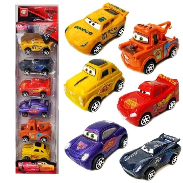 Gambar Mainan Mobil Cars McQueen Set isi 12 pcs - BOX isi 6 pcs dari TOKO AKBAR TOYS undefined Tokopedia