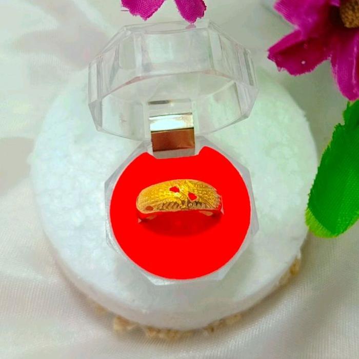 Gambar lapis kristal asli tembilahan cincin sayap garuda cantik warna mas 24k premium - 5 ( bb 54kg kebawah) dari Jelita lapis kristal undefined Tokopedia
