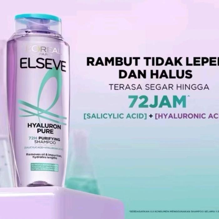 Gambar Loreal Paris Elseve Color Protect/Total Repair 5/Ultra Nourishing/Hyaluron Moisture Shampoo 280ml Haircare - Hyaluron Pure dari oshin tuppe undefined Tokopedia