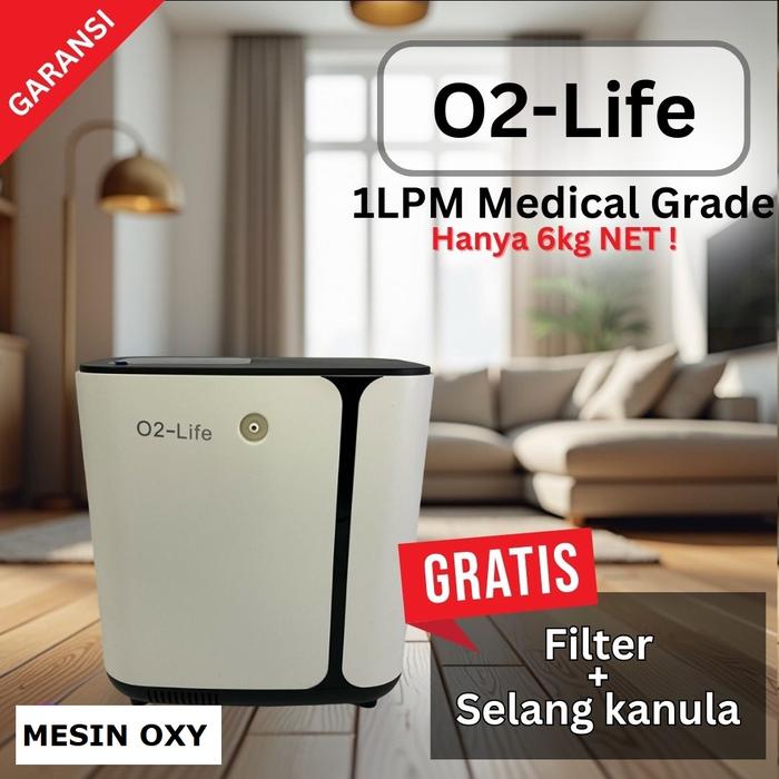 Gambar Oxygen Concentrator O2-Life kapasitas 3 Lpm mesin oksigen dari Mic Grosir undefined Tokopedia