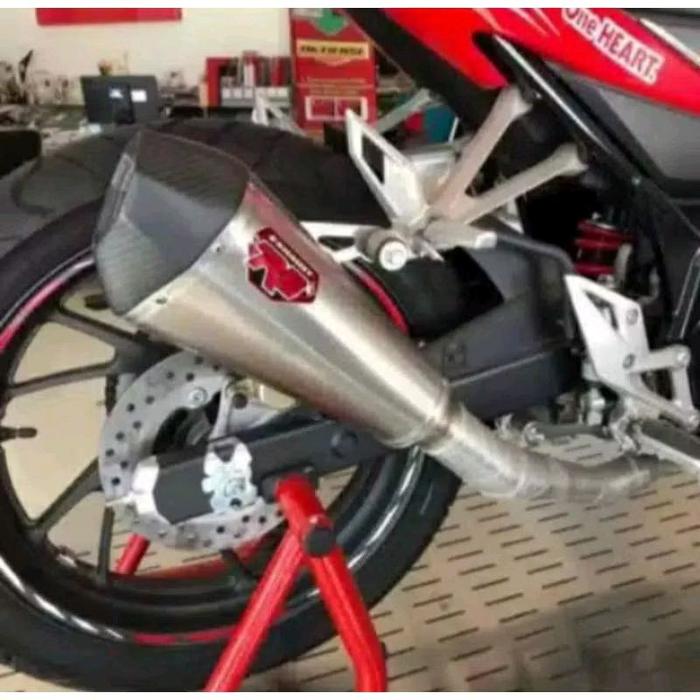 Gambar knalpot R9 zeta original honda-knalpot CB 150 CBR 150 Original Silincer Motorcycle dari EzhaarVariasi undefined Tokopedia
