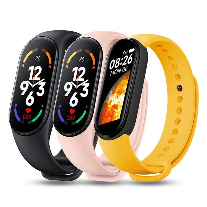 Jual 10PCS M7 Band Sport Smart Watch For Male Femail Blood