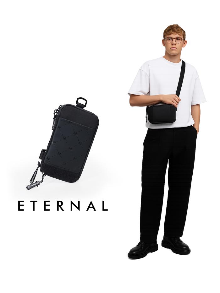Gambar Mr Mads - Eternal Hanging Wallet - Tas Selempang Pria Tas Hp Dompet Waterproof - Tas Slingbag Kecil dari Mr Mads undefined Tokopedia