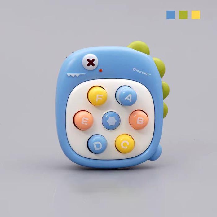 Gambar igoods.rose Whack-a-Mole Game Edukasi Anak Pop it Mainan Asah Otak  Pencetan Elektronik Mirip Pop It Fast Push Mainan edukasi anak - Dinosaurus Biru dari igoods.rose undefined Tokopedia