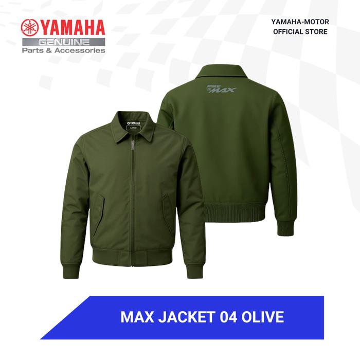 Gambar Yamaha Max Jacket 04 Olive - L, Olive dari Yamaha Motor Genuine undefined Tokopedia