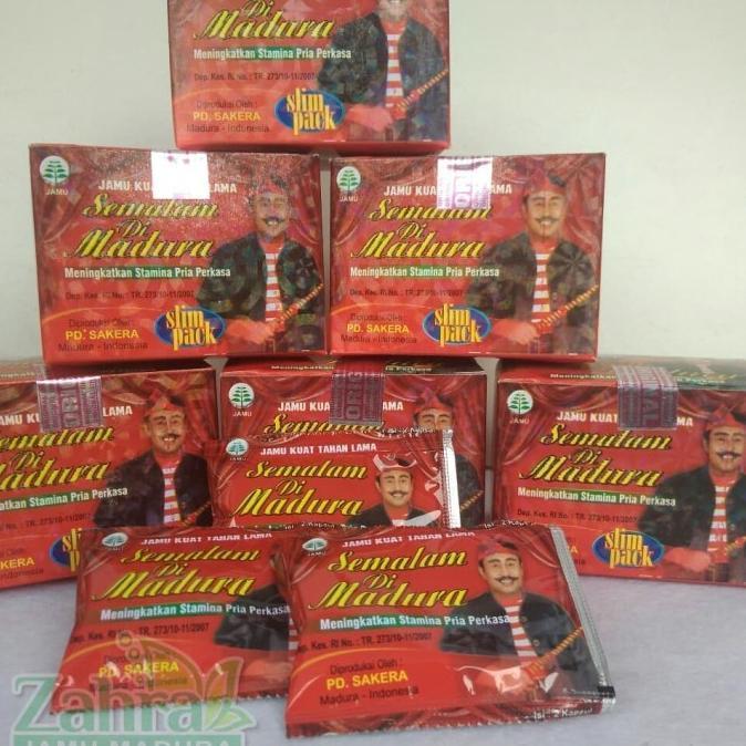 Gambar (COD) SEMALAM DI MADURA 1 BOX 100% ORIGINAL - RAMUAN MADURA UNTUK PRIA PERKASA - 1 BOX dari shaidar nafian shops undefined 4 Tokopedia