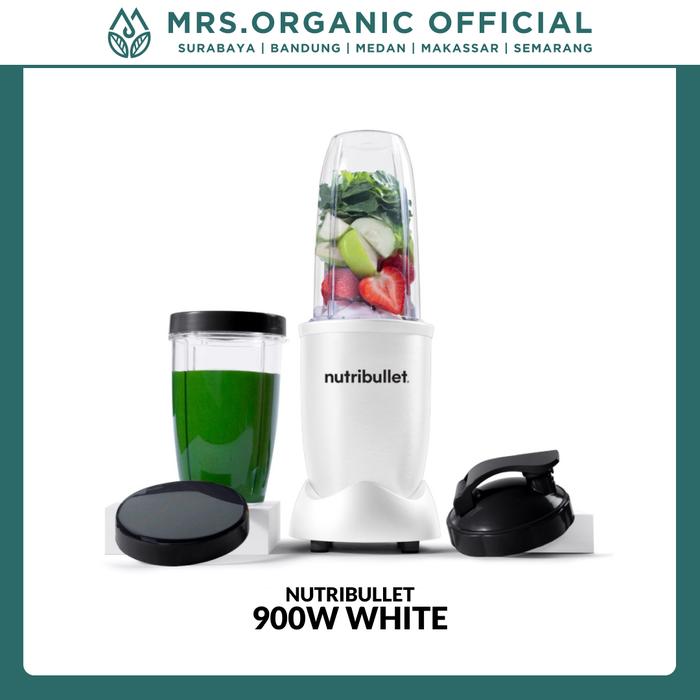 Gambar Blender Nutribullet Pro 900W 9-pc Matte White dari Mrs Organic Surabaya undefined Tokopedia