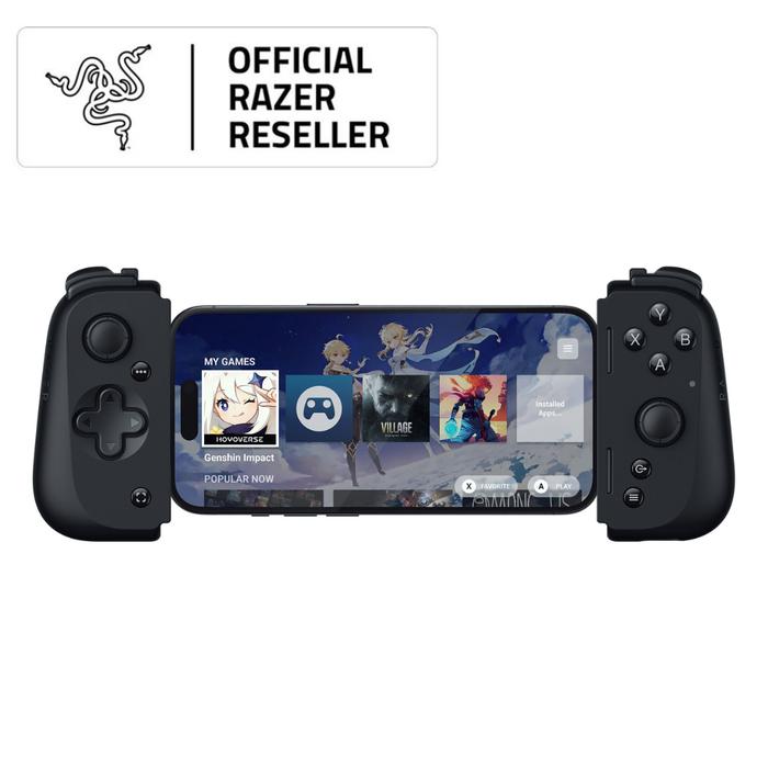 Gambar Razer Kishi V2 USB C - iPhone Android Multi Platform Mobile Gaming Controller - Black Usbc dari RazerFlagshipStore undefined Tokopedia