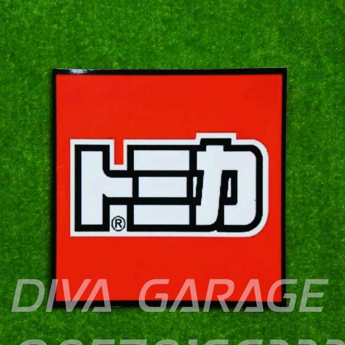 Gambar Sticker stiker logo mainan Tomica dari Diva Garage undefined Tokopedia