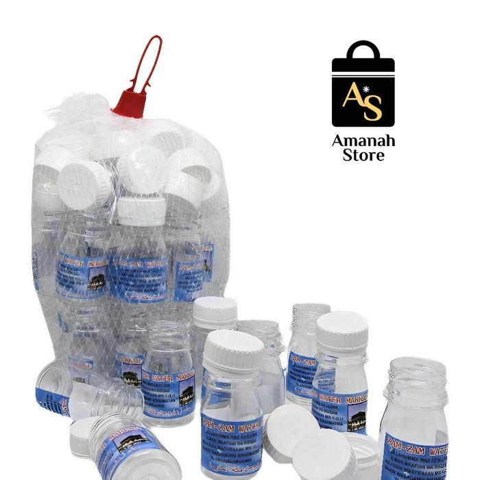 Gambar Botol Kosong Air zam zam 40ml, 1 Pack Isi 30 PCS dengan Stiker Doa - z4mz4m dari AMANAHSTORELAMONGAN undefined Tokopedia