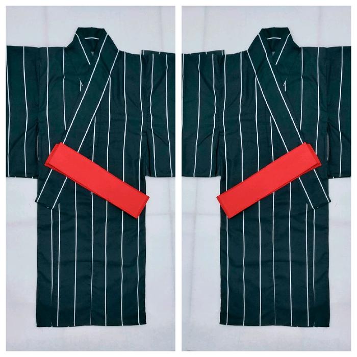Gambar Yukata kimono JEPANG PRIA & ANAK - 1, 5-7tahun(25-30kg) Panjang 90cm dari Yukata motif undefined 4 Tokopedia