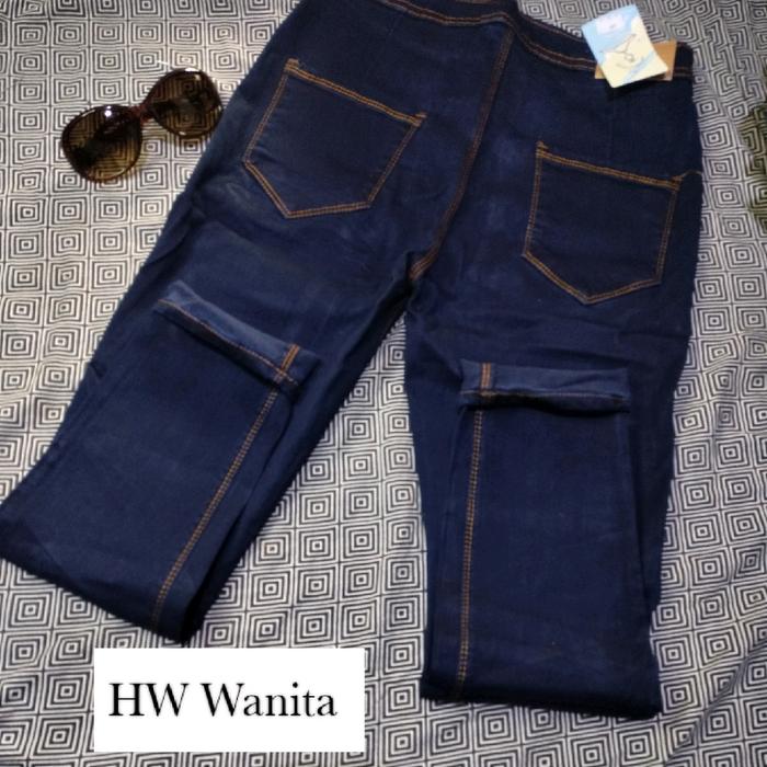 Gambar CELANA JEANS PANJANG WANITA - hw navy, 32 dari DINA JEANS SURABAYA undefined Tokopedia