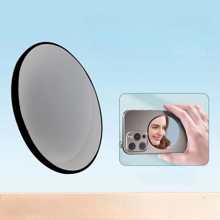 Gambar REAM Cermin Selfie Klip HP Universal Magnetik HD Gaya Magsafe Reflektif Kamera Depan Vlogging Mirror - CERMIN-SELFI-HITAM  dari Ream Store Indonesia undefined Tokopedia