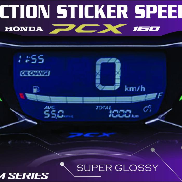 Gambar STIKER SPEEDOMETER HONDA PCX 160 VPF TEBAL Car dari Lidiasticker undefined Tokopedia
