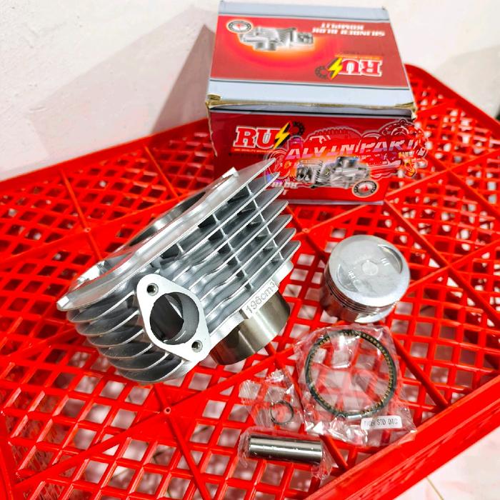 Gambar BURING TIGER CYLINDER BLOK TIGER IMPORT SET PISTON dari Alvin Part_NEW undefined Tokopedia