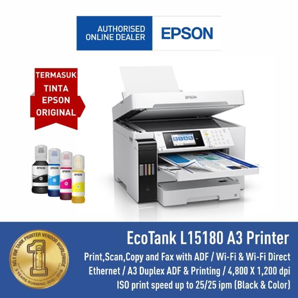 Gambar PRINTER EPSON L15180 L-15180 L 15180 A3 DUPLEX PIGMENT PRINT SCAN COPY - L15180 dari Epson Authorized Store Medan undefined Tokopedia