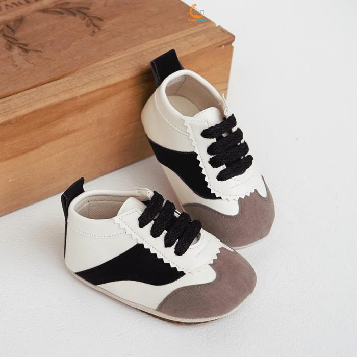 Gambar Halomam - Prewalker Asher  (Sepatu anak Laki Laki/Perempuan Newborn-12 bulan) - Black, 11 dari halomam undefined Tokopedia