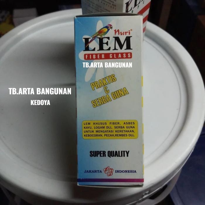 Gambar Lem Fiber Glass Merk Nuri - per buah dari Arta Bangunan undefined Tokopedia