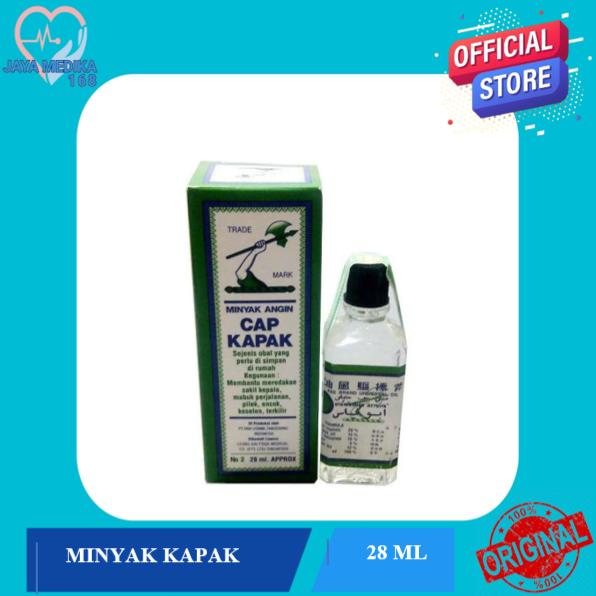Gambar MINYAK ANGIN CAP KAPAK 28ML Obat Tradisional Berkualitas Tinggi untuk Meredakan Sakit Kepala & Masuk Angin dari jaya medika 168 undefined Tokopedia