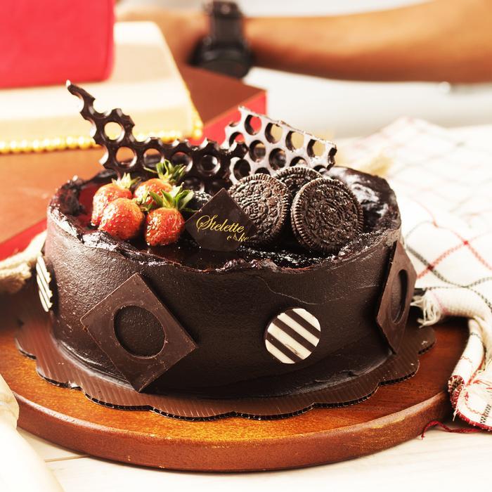 Gambar PJK Kue Ulang Tahun Coklat / Birthday Cake / Stelete Cake dari Coletta Collect undefined Tokopedia