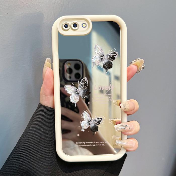 Gambar Casing Hp Untuk OPPO A5 A3s A12E Realme C1 Casing Hp Kasing Kesing Cesing Softcase Case Kualitas Unggul Cermin Kupu-kupu kartun yang lucu Anti Jatuh Gores kasingg ponsel - Gaya1, OPPO A5/A3s/A12E dari KingVc undefined Tokopedia