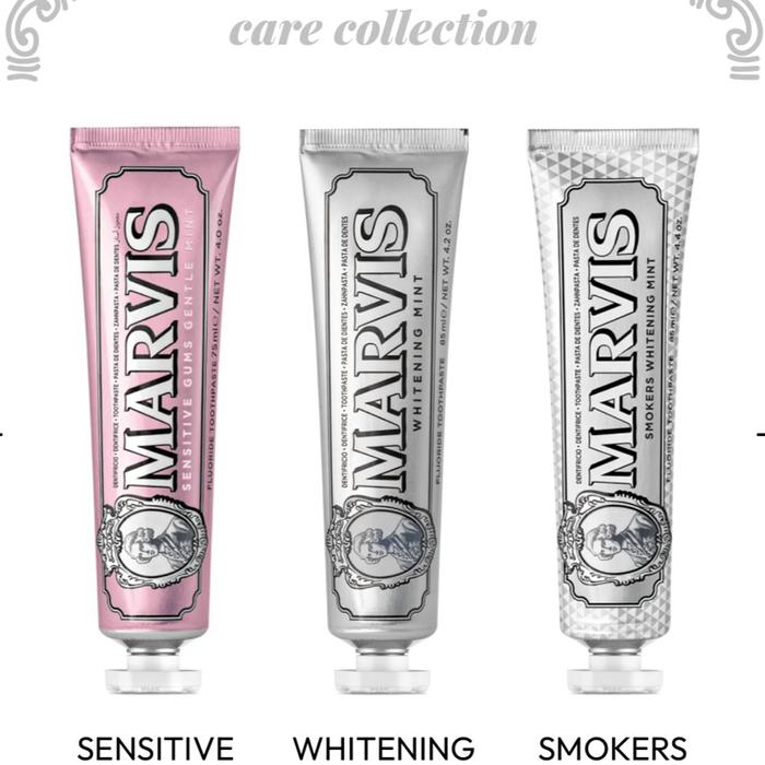 Gambar ORIGINAL MARVIS TOOTHPASTE WHITENING READY STOCK - Marvis, Whitening mint, Small dari Maunitipnih01 undefined Tokopedia