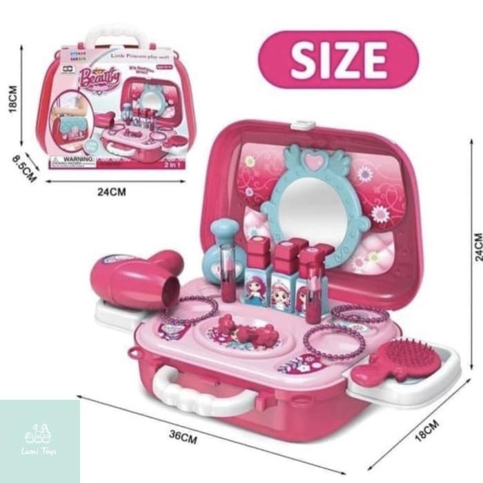 Gambar DREAM FASHION YOU KOPER - MAINAN CEWEK MAKE UP SET Anak Perempuan dari Lumitoys undefined Tokopedia