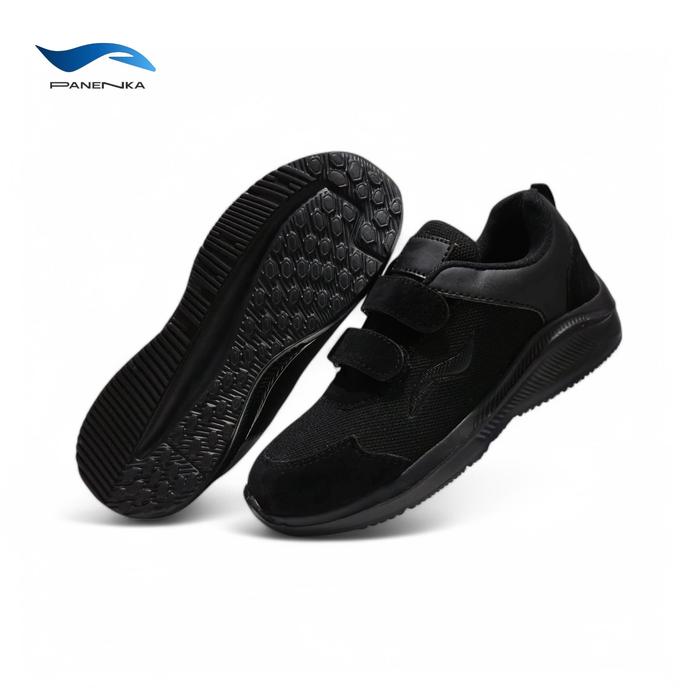 Gambar PANENKA Sepatu Sekolah Anak Usia 3 Tahun Sampai 12 Tahun Warna Hitam - Black/Black, 28 dari PANENKA INDONESIA undefined Tokopedia