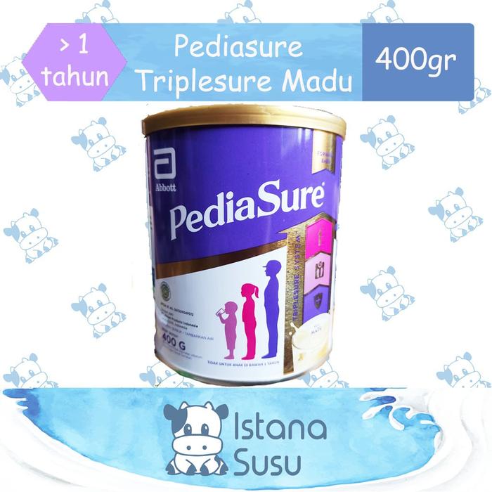 Gambar Pediasure Triplesure Vanila / Madu / Cokelat / Classic Milky 400g - Madu 400g dari Istana Susu undefined Tokopedia