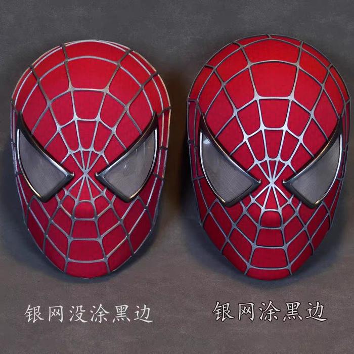 Gambar Spiderman Tobey Lifesize Wearable Mask 1:1 - Topeng Spider Man - Uang Muka dari Toyz Station undefined Tokopedia
