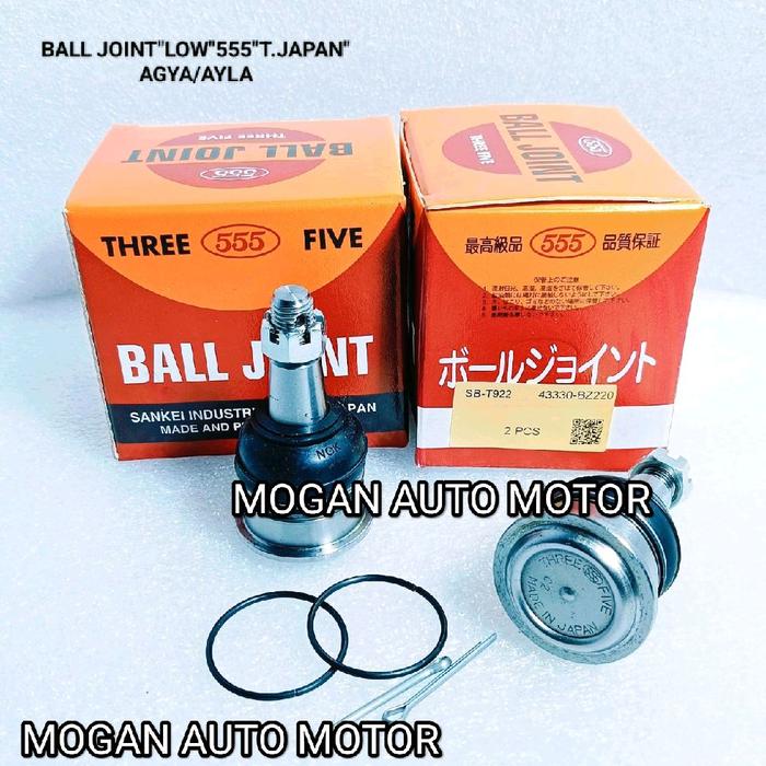 Gambar Ball Joint Lower Arm Sayap Depan Calya Sigra Agya Ayla 555 JAPAN Original 1 Set 2Pc dari MOGAN AUTO MOTOR undefined Tokopedia