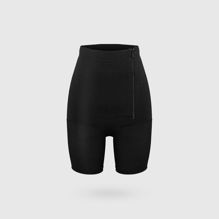 Gambar CMS 618 Premium Slim Girdle Wanita Nylon Spandex Breathable Body Shaper Perut Pinggang Korset Modern Dengan Hook Zipper Flexible Boning Open Bottom Shapewear Seamless Anti Jiplak Untuk Outfit Ketat Harian Formal Party High Waist Compression Look Underwear - Black, S dari Courage My Soul Kab. Tangerang Tokopedia