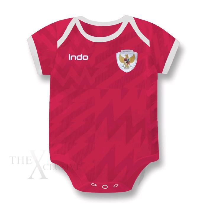 Gambar TERBARU JUMPER BOLA BAYI/PAKAIAN BOLA BAYI/BAJU BOLA/TIMNAS/INDONESIA/BAJU BAYI UNISEKS/BISA BAYAR DITEMPAT - INDO HOME, M dari THEXCLUSIVE_NEW undefined 4 Tokopedia