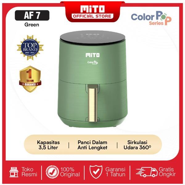 Gambar MITO Air Fryer Digifry 3.5L Touch Screen LED - COLOR POP AF7 Digital - PEACH dari ABC ELEKTRONIK SUMBERSARI undefined 5 Tokopedia