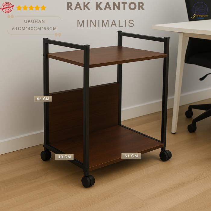 Promo Rak Kantor Minimalis - Rak Kantor Multifungsi - Rak Printer - Rak ...