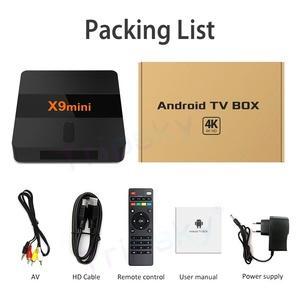 Gambar Tripsky X9mini Android TV Box WiFi 4GB+32GB ROM Bluetooth 5.0 Set Box Tv Digital HDMI RCA USB MicroSD Android13 4K Full HD Set Top Box S905L Amlogic 2.4G/5G Mirroring untuk TV Konvensional dan Pintar - X9mini dari jongkosayur undefined Tokopedia