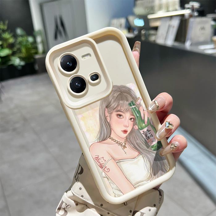 Gambar Casing Hp VIVO V25 5G VIVO V25E VIVO X80 Lite 5G Case HP pelindung silikon Kesing lunak baru casing ponsel pola Manga perempuan Korea Softcase - Gaya1, V255G/V25E/X80Lite5G dari Yourcasing undefined Tokopedia