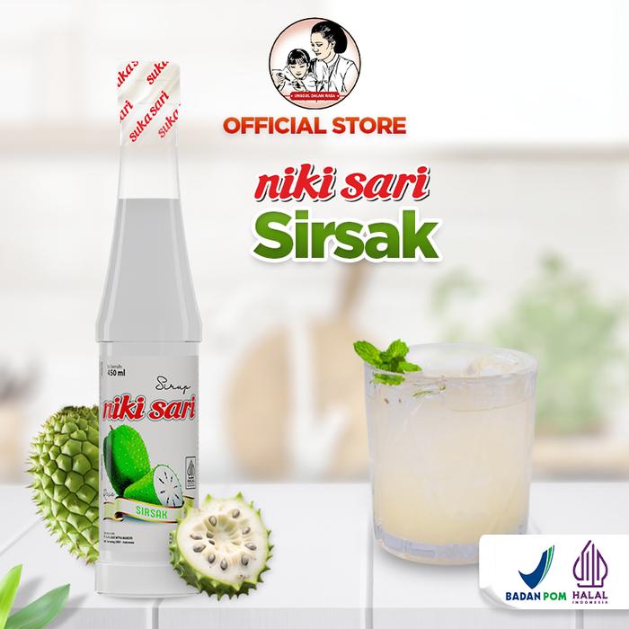 Gambar Sirup Nikisari 450 ml Botol Plastik PET Praktis - Sirsak dari Sukasari Store undefined Tokopedia