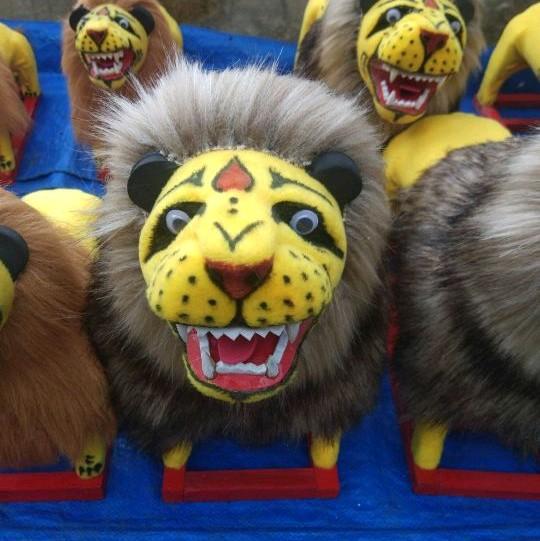 Gambar Singa depok kualitas terbaik ukuran sedang dari Nusantara Miniatur undefined Tokopedia