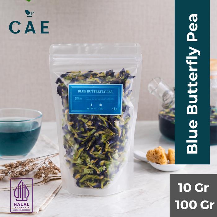 Jual Bunga Telang Organik Teh Biru Blue Butterfly Pea Flower Tea 10 ...