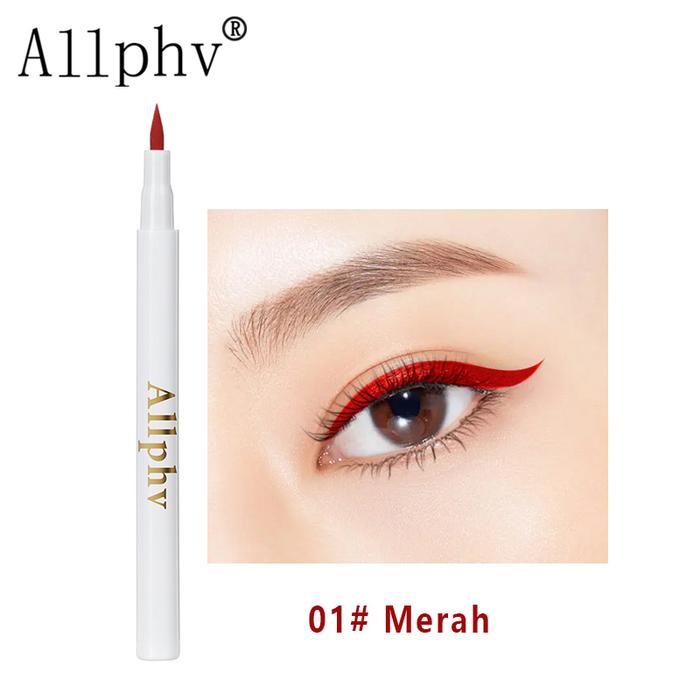 Gambar 【BPOM】 Allphv Eyeliner Pensil Tahan Air Eyeliner Tahan Lama Matte Eye Liner Kosmetik Rias Kecantikan Warna-warni Rias Hangatmerah  Merah Kuning Merah muda  Putih Coklat Hitam Liner - 01# Merah dari Allphv Store undefined Tokopedia