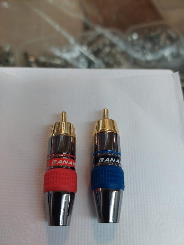 Gambar Connector 1 Set RCA CANARE dari Cv Antony Anugerahhhhhh undefined Tokopedia